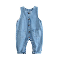 Load image into Gallery viewer, Baby Kid Unisex Solid Color Jumpsuits Wholesale 220817301
