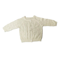 Load image into Gallery viewer, Baby Girls Solid Color Crochet Cardigan Wholesale 220817350
