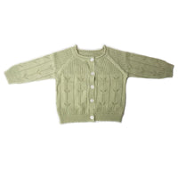 Load image into Gallery viewer, Baby Girls Solid Color Crochet Cardigan Wholesale 220817350
