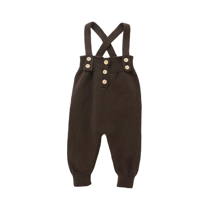 Baby Unisex Solid Color Jumpsuits Wholesale 22081741