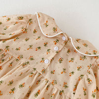 Load image into Gallery viewer, Baby Unisex Flower Print Rompers Wholesale 220817416
