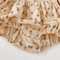 Load image into Gallery viewer, Baby Unisex Flower Print Rompers Wholesale 220817416
