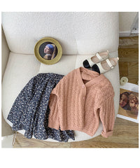 Load image into Gallery viewer, Baby Kid Girls Solid Color Cardigan Wholesale 220817430
