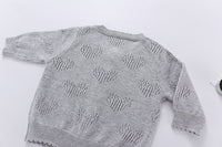 Load image into Gallery viewer, Baby Girls Solid Color Crochet Cardigan Wholesale 22081744
