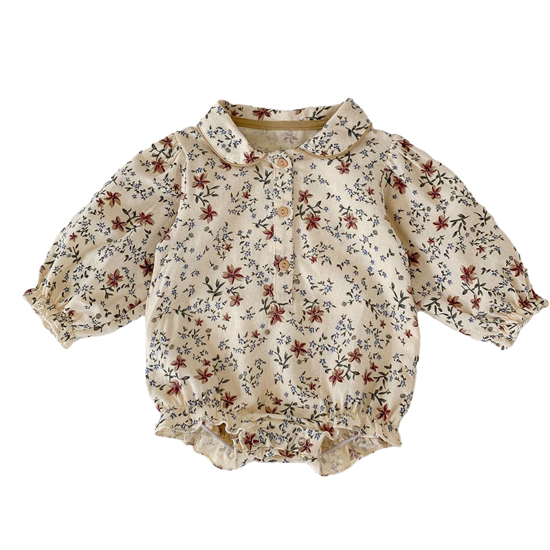 Baby Girls Flower Rompers Wholesale 220817441