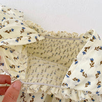 Load image into Gallery viewer, Baby Girls Flower Print Rompers Wholesale 220817447
