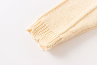 Load image into Gallery viewer, Baby Kid Unisex Solid Color Flower Crochet Cardigan Rompers Wholesale 220817451
