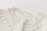 Load image into Gallery viewer, Baby Kid Girls Solid Color Crochet Cardigan Wholesale 220817468
