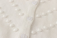 Load image into Gallery viewer, Baby Kid Girls Solid Color Crochet Cardigan Wholesale 220817468
