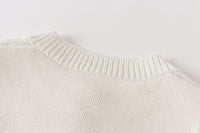 Load image into Gallery viewer, Baby Kid Girls Solid Color Crochet Cardigan Wholesale 220817468
