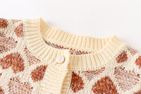 Load image into Gallery viewer, Baby Kid Girls Love heart Print Rompers Jackets Outwears Wholesale 220817469
