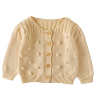 Load image into Gallery viewer, Baby Kid Girls Solid Color Crochet Jackets Outwears Wholesale 220817471
