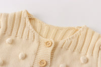 Load image into Gallery viewer, Baby Kid Girls Solid Color Crochet Jackets Outwears Wholesale 220817471
