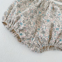 Load image into Gallery viewer, 2 Pieces Set Baby Kid Girls Flower Print Tops And Shorts Wholesale 220817473
