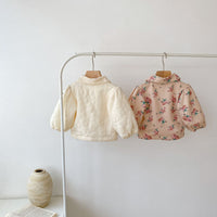 Load image into Gallery viewer, Baby Kid Girls Flower Print Jackets Outwears Wholesale 220817475
