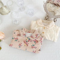 Load image into Gallery viewer, Baby Kid Girls Flower Print Jackets Outwears Wholesale 220817475
