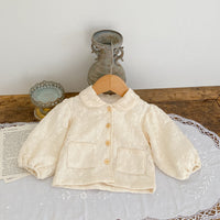 Load image into Gallery viewer, Baby Kid Girls Flower Print Jackets Outwears Wholesale 220817475
