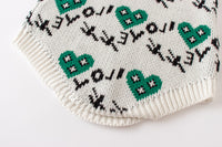 Load image into Gallery viewer, Baby Kid Girls Letters Love heart Print Rompers Jackets Outwears Wholesale 220817477
