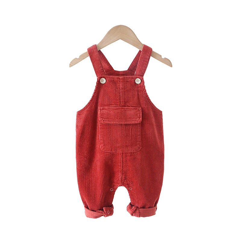Baby Kid Unisex Solid Color Jumpsuits Wholesale 220817486