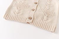 Load image into Gallery viewer, Baby Kid Unisex Solid Color Crochet Cardigan Wholesale 220817495
