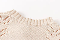 Load image into Gallery viewer, Baby Kid Unisex Solid Color Crochet Cardigan Wholesale 220817495
