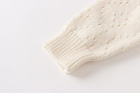 Load image into Gallery viewer, Baby Kid Girls Solid Color Crochet Rompers Wholesale 220817496
