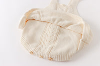 Load image into Gallery viewer, Baby Kid Girls Solid Color Crochet Rompers Wholesale 220817497
