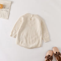 Load image into Gallery viewer, Baby Kid Girls Love heart Crochet Rompers Wholesale 220817498
