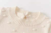 Load image into Gallery viewer, Baby Kid Girls Love heart Crochet Rompers Wholesale 220817498
