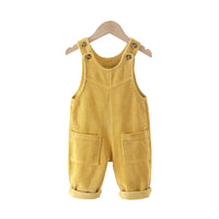 Load image into Gallery viewer, Baby Kid Unisex Solid Color Jumpsuits Wholesale 220817503
