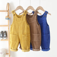 Load image into Gallery viewer, Baby Kid Unisex Solid Color Jumpsuits Wholesale 220817503
