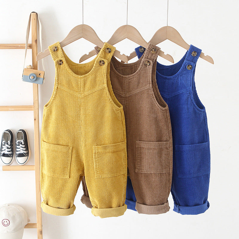 Baby Kid Unisex Solid Color Jumpsuits Wholesale 220817503