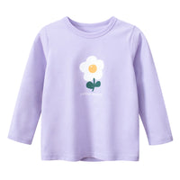 Load image into Gallery viewer, Baby Kid Girls Letters Flower Print Tops Wholesale 220817505
