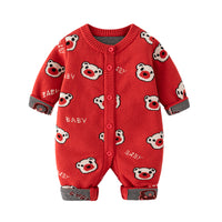 Load image into Gallery viewer, Baby Kid Unisex Letters Cartoon Crochet Jumpsuits Wholesale 220817507
