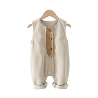 Load image into Gallery viewer, Baby Kid Unisex Color-blocking Jumpsuits Wholesale 220817511
