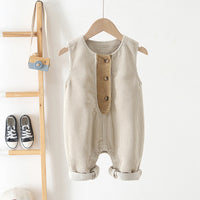 Load image into Gallery viewer, Baby Kid Unisex Color-blocking Jumpsuits Wholesale 220817511
