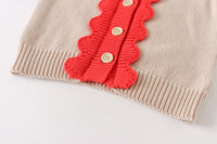 Load image into Gallery viewer, Baby Girls Color-blocking Crochet Cardigan Wholesale 220817516
