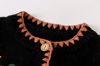 Load image into Gallery viewer, Baby Girls Flower Crochet Embroidered Cardigan Wholesale 220817517
