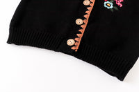 Load image into Gallery viewer, Baby Girls Flower Crochet Embroidered Cardigan Wholesale 220817517
