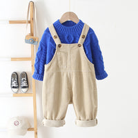 Load image into Gallery viewer, Baby Kid Unisex Solid Color Jumpsuits Wholesale 220817518
