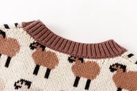 Load image into Gallery viewer, Baby Girls Cartoon Crochet Cardigan Wholesale 220817519
