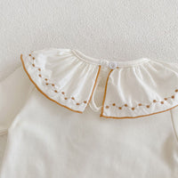 Load image into Gallery viewer, Baby Girls Boys Solid Color Embroidered Tops Wholesale 220817523
