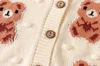 Load image into Gallery viewer, Baby Girls Cartoon Crochet Cardigan Wholesale 220817537
