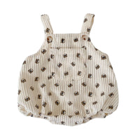 Load image into Gallery viewer, Baby Unisex Animals Cartoon Muslin&amp;Ribbed Print Rompers Wholesale 220817553
