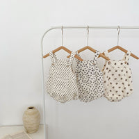 Load image into Gallery viewer, Baby Unisex Animals Cartoon Muslin&amp;Ribbed Print Rompers Wholesale 220817553
