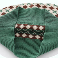 Load image into Gallery viewer, Baby Kid Boys Checked Crochet Sweaters Wholesale 220817557
