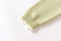 Load image into Gallery viewer, Baby Girls Flower Crochet Embroidered Cardigan Wholesale 220817563
