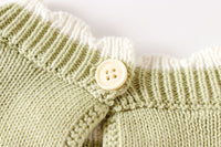 Load image into Gallery viewer, Baby Girls Flower Crochet Embroidered Cardigan Wholesale 220817563
