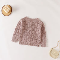 Load image into Gallery viewer, Baby Girls Solid Color Cardigan Wholesale 220817576
