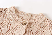 Load image into Gallery viewer, Baby Girls Solid Color Cardigan Wholesale 220817576
